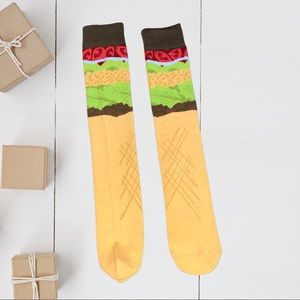 LAST CHANCE! Taco Themed knee high socks! 🌮